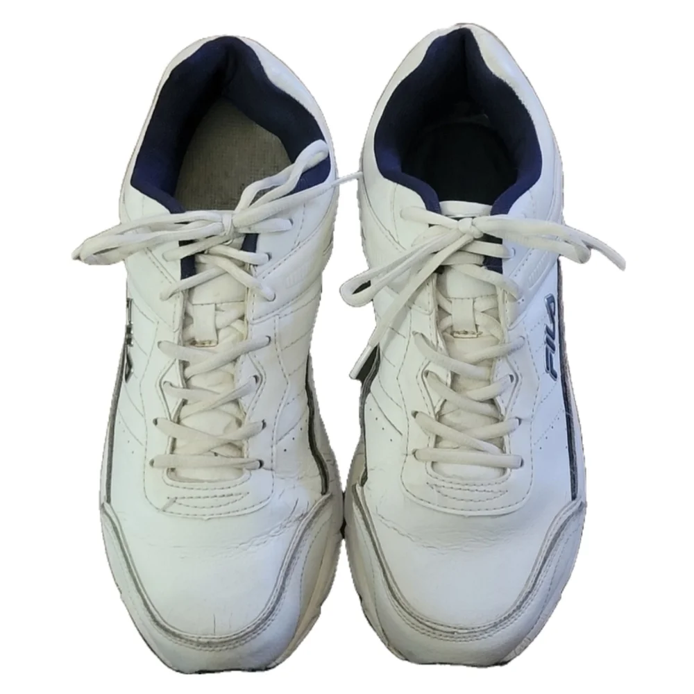 Fila Men's White Athletic Shoes Size 12